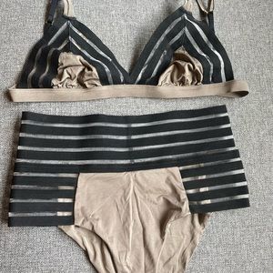 Beach Bunny Sheer Bikini Set Small